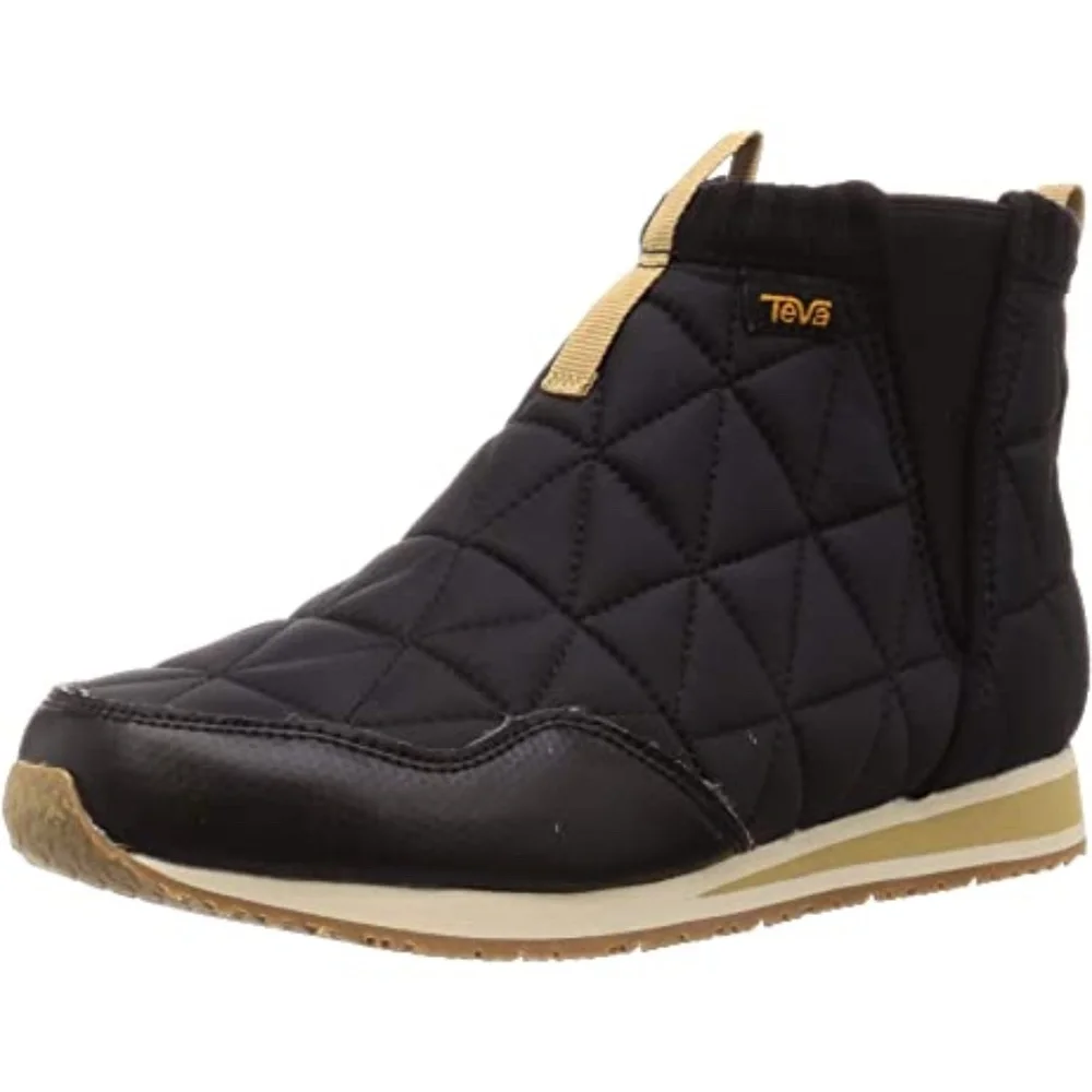NEW IN BOX WOMENS TEVA ReEmber Mid Moccasin in Black
